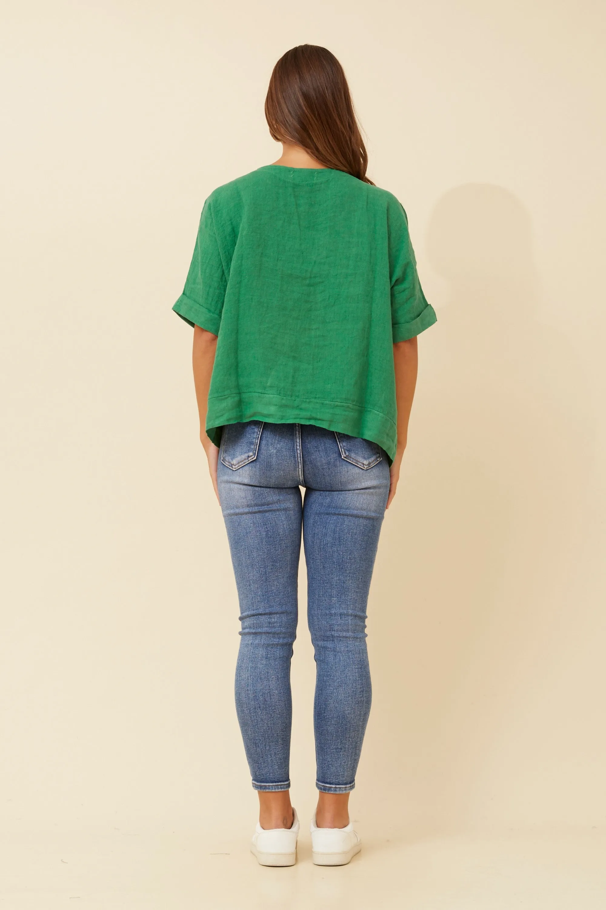SIEN LINEN TOP