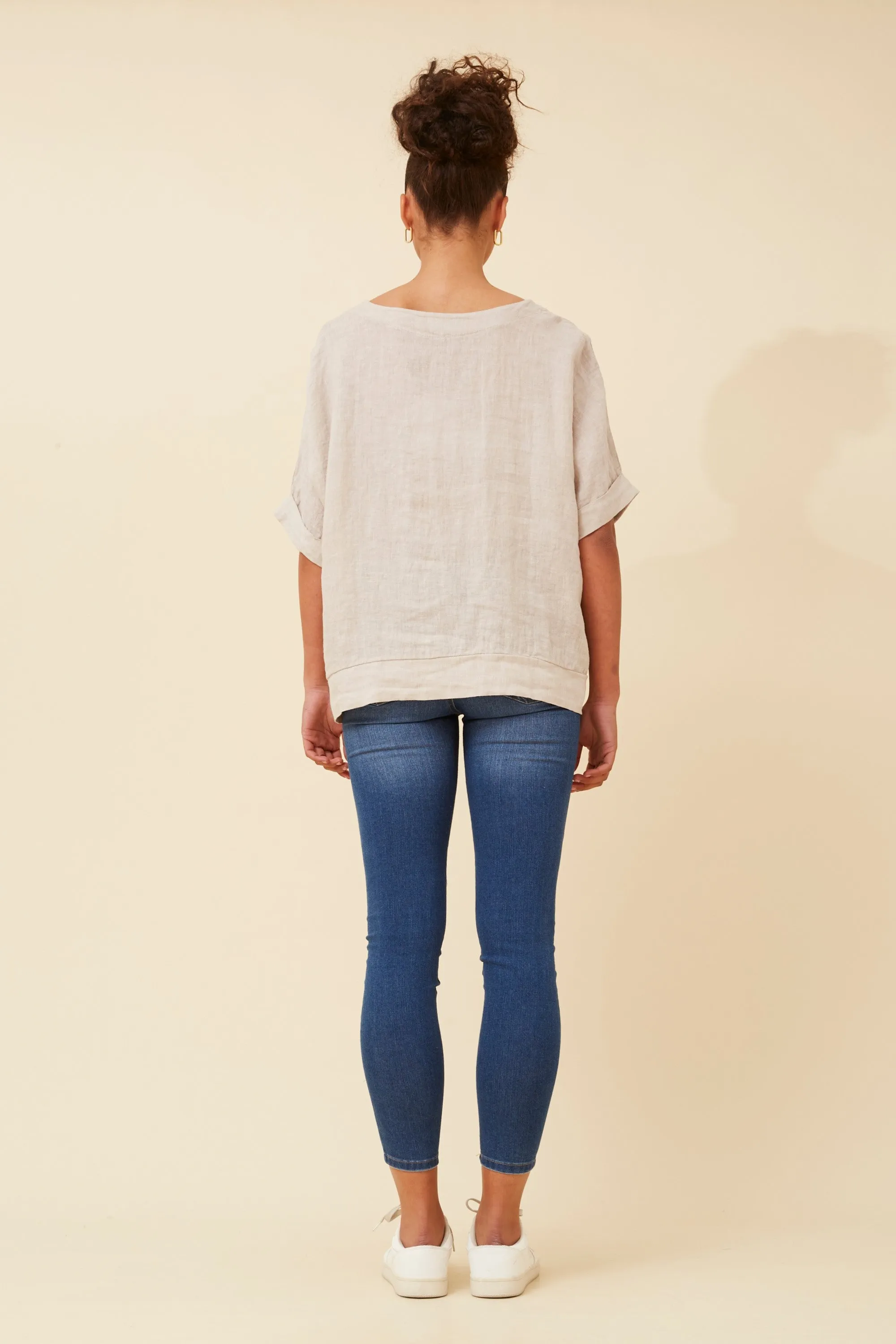 SIEN LINEN TOP