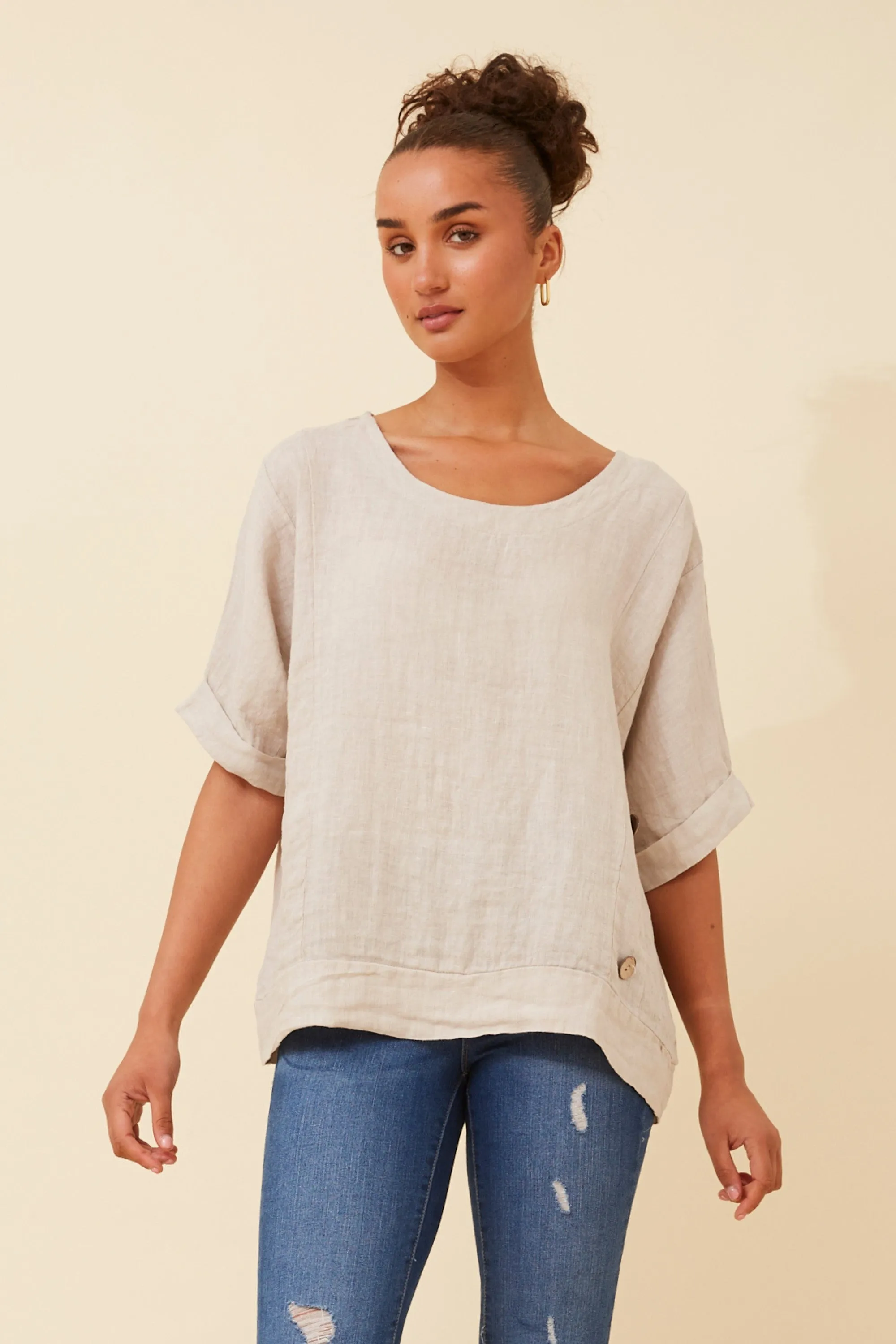 SIEN LINEN TOP