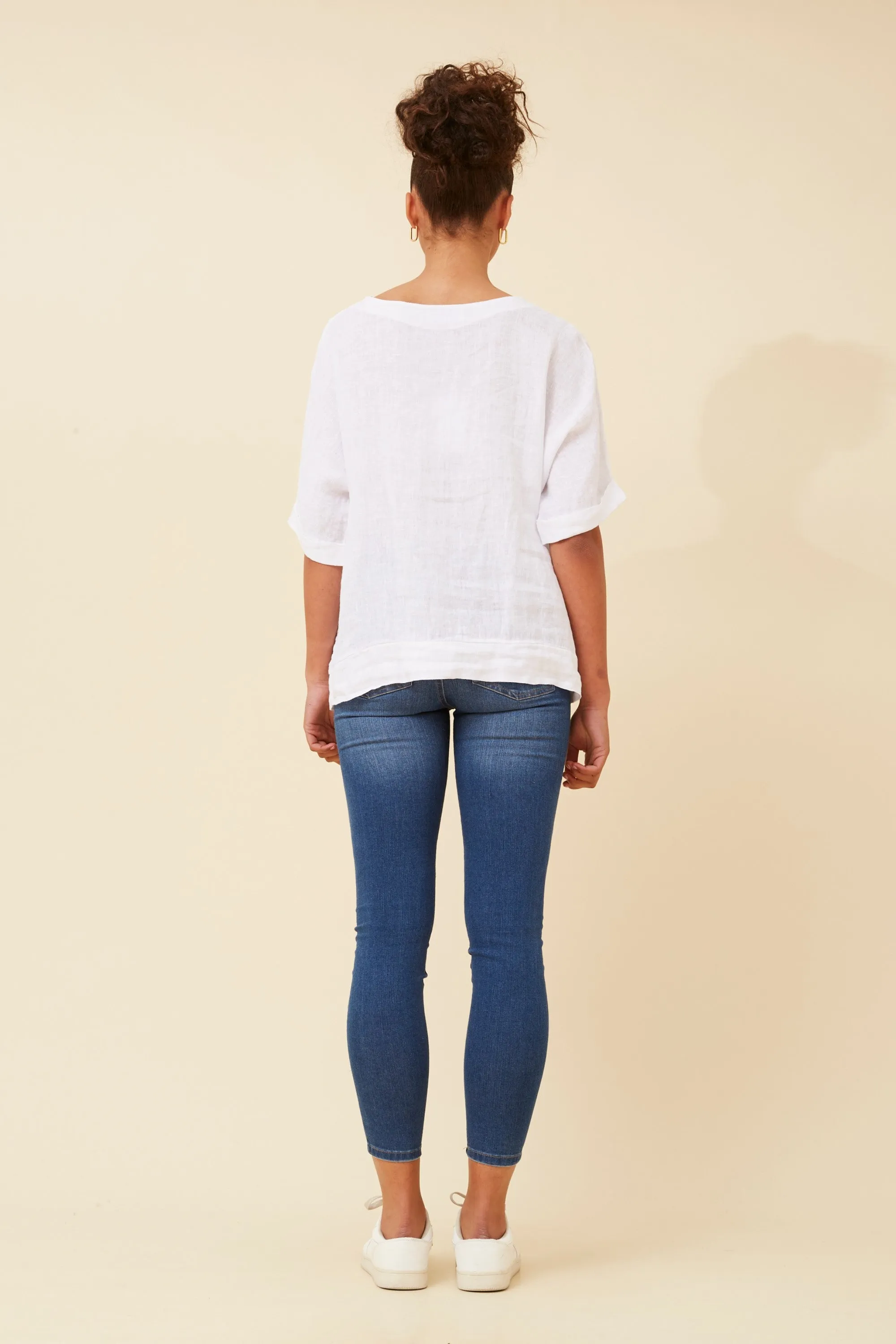 SIEN LINEN TOP