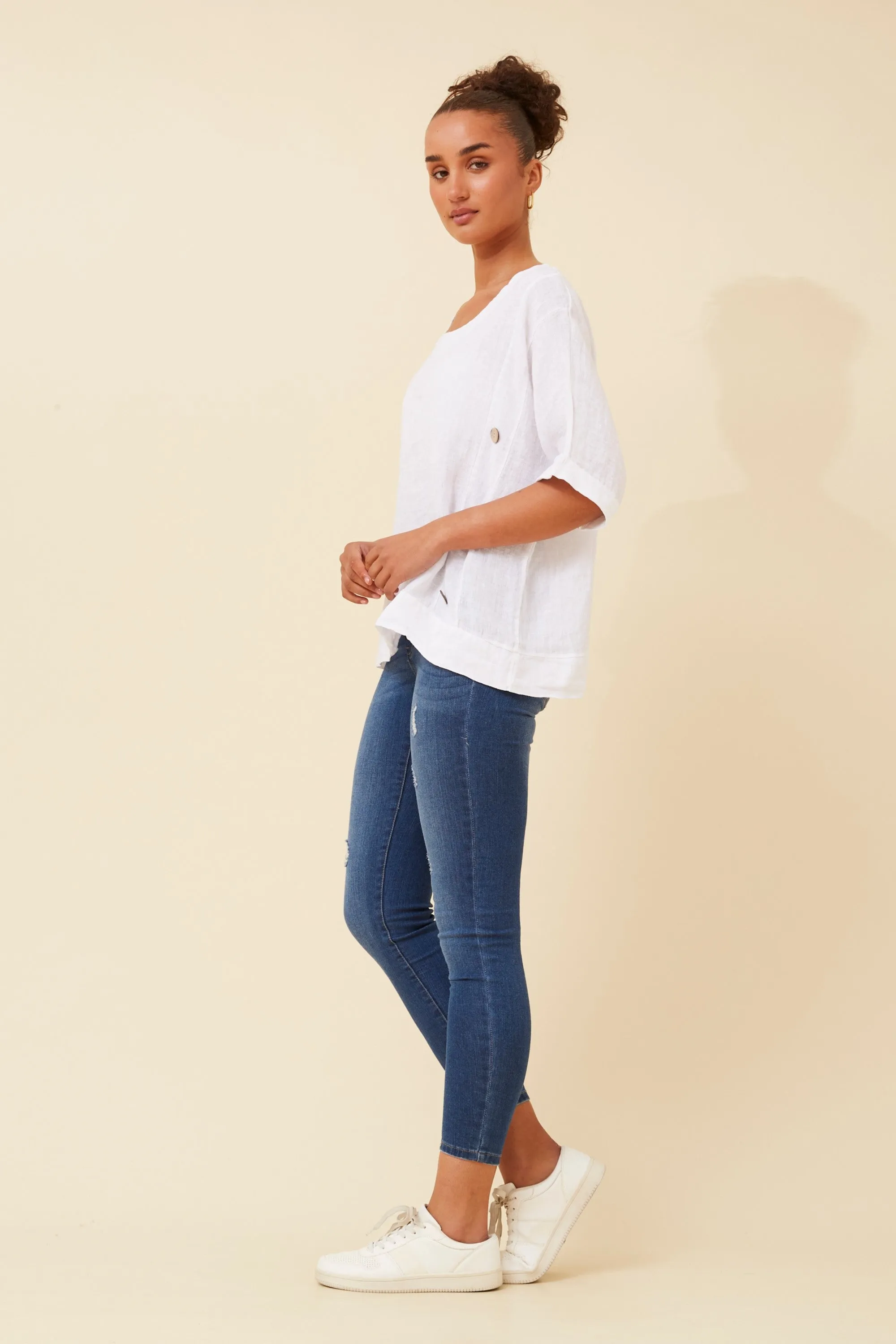 SIEN LINEN TOP