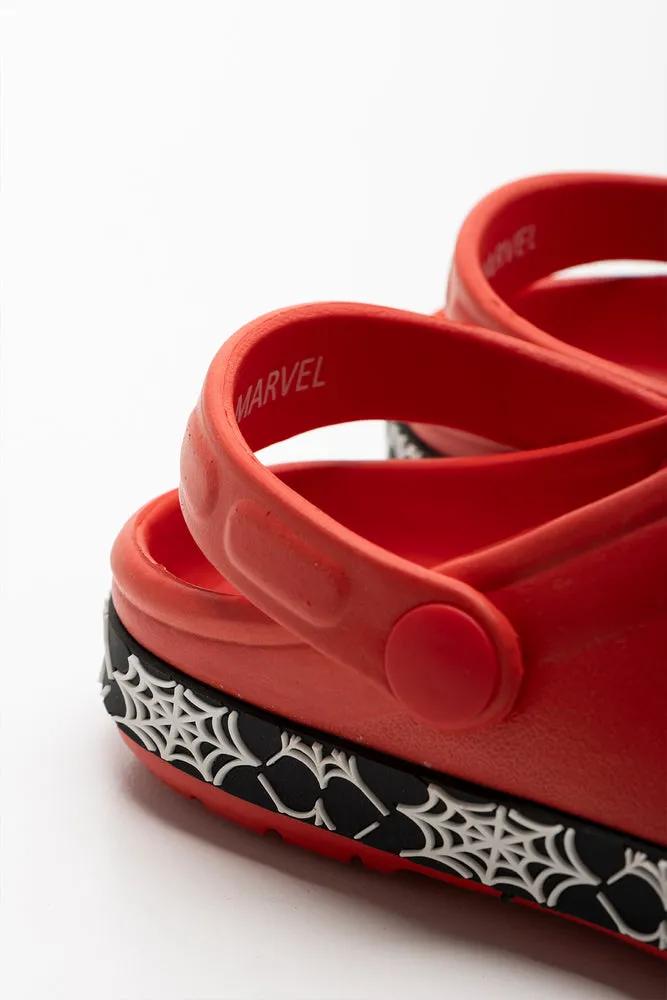 Spider-Man Clog Red