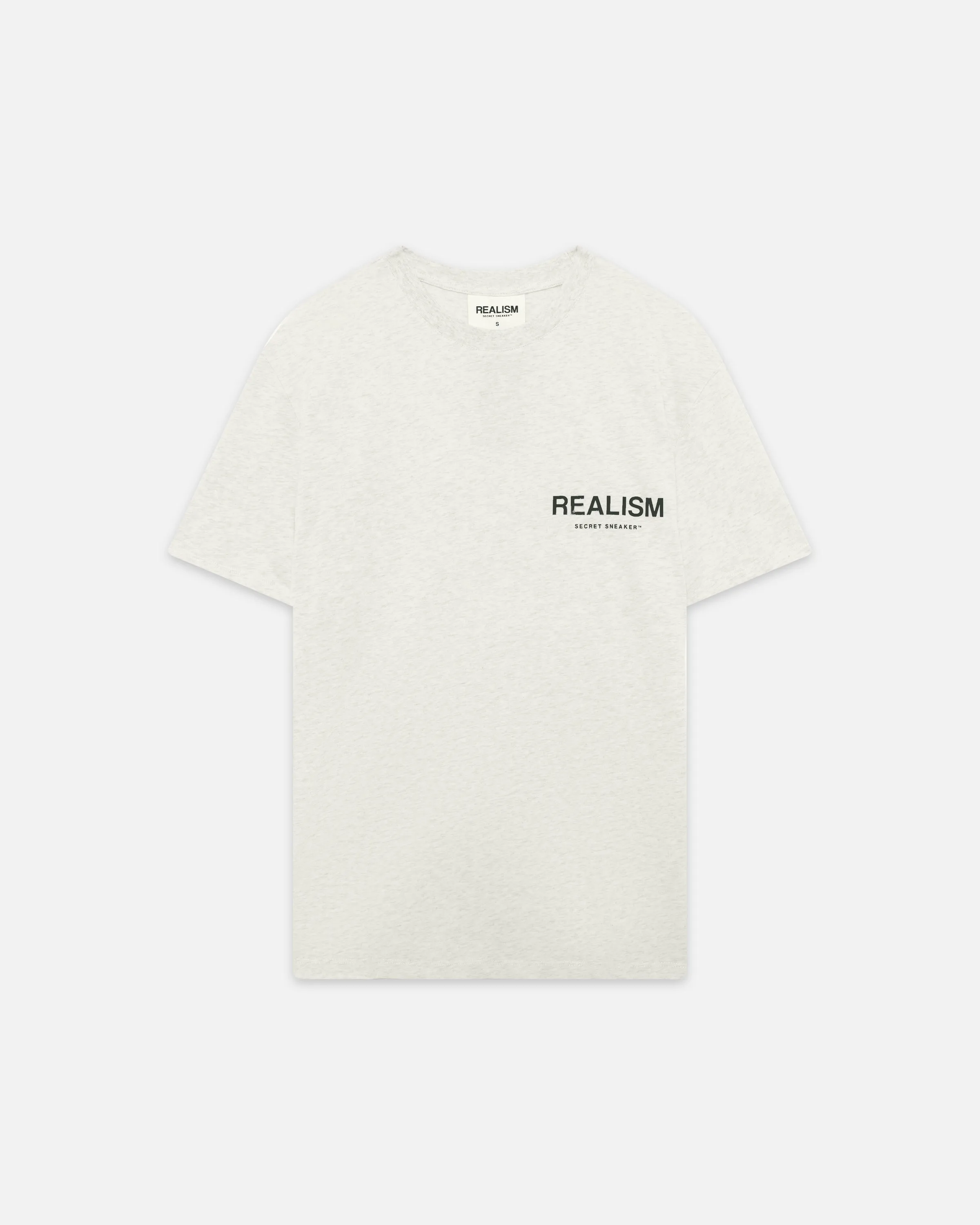 SSS REALISM BACK LOGO TEE OATMEAL