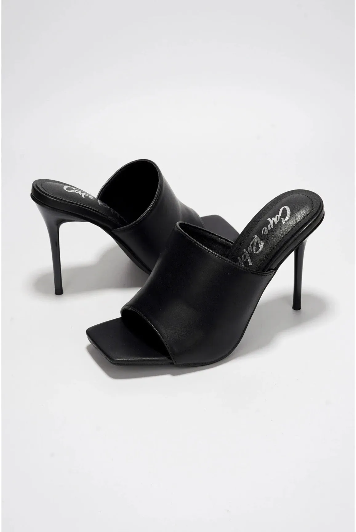 Suellen....Color Flap Open toe Heels