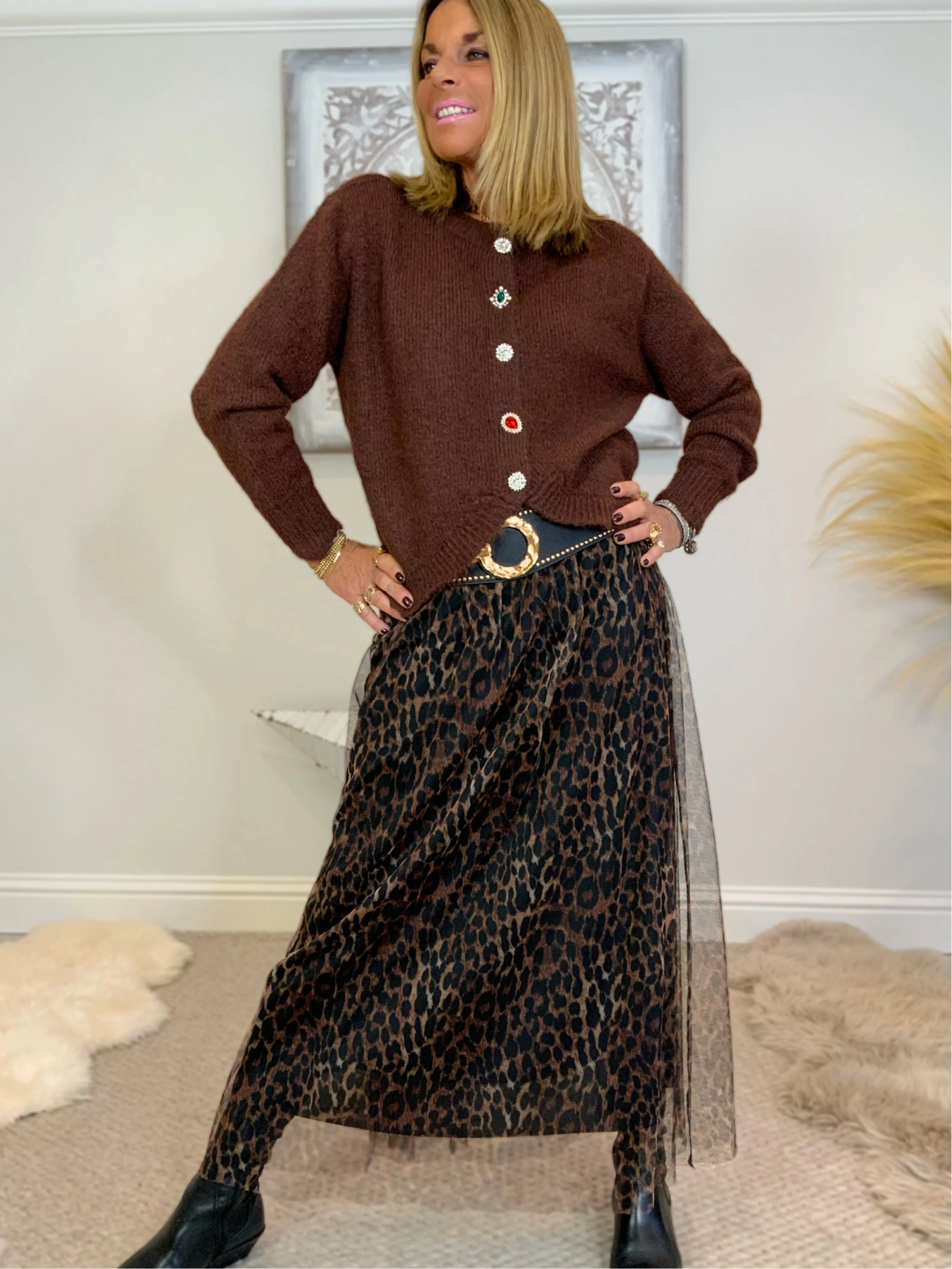 Telulah Tulle Maxi Skirt