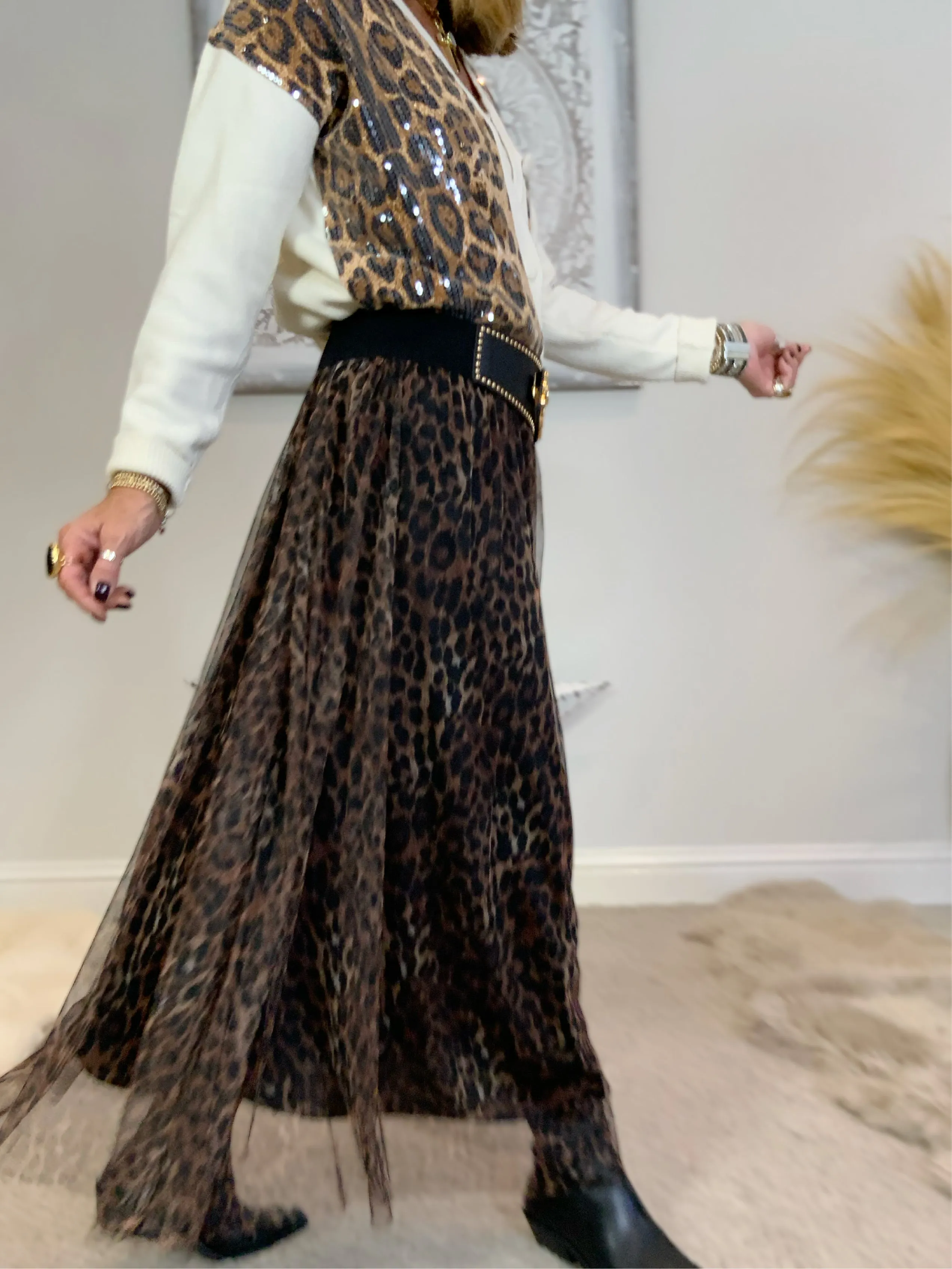 Telulah Tulle Maxi Skirt