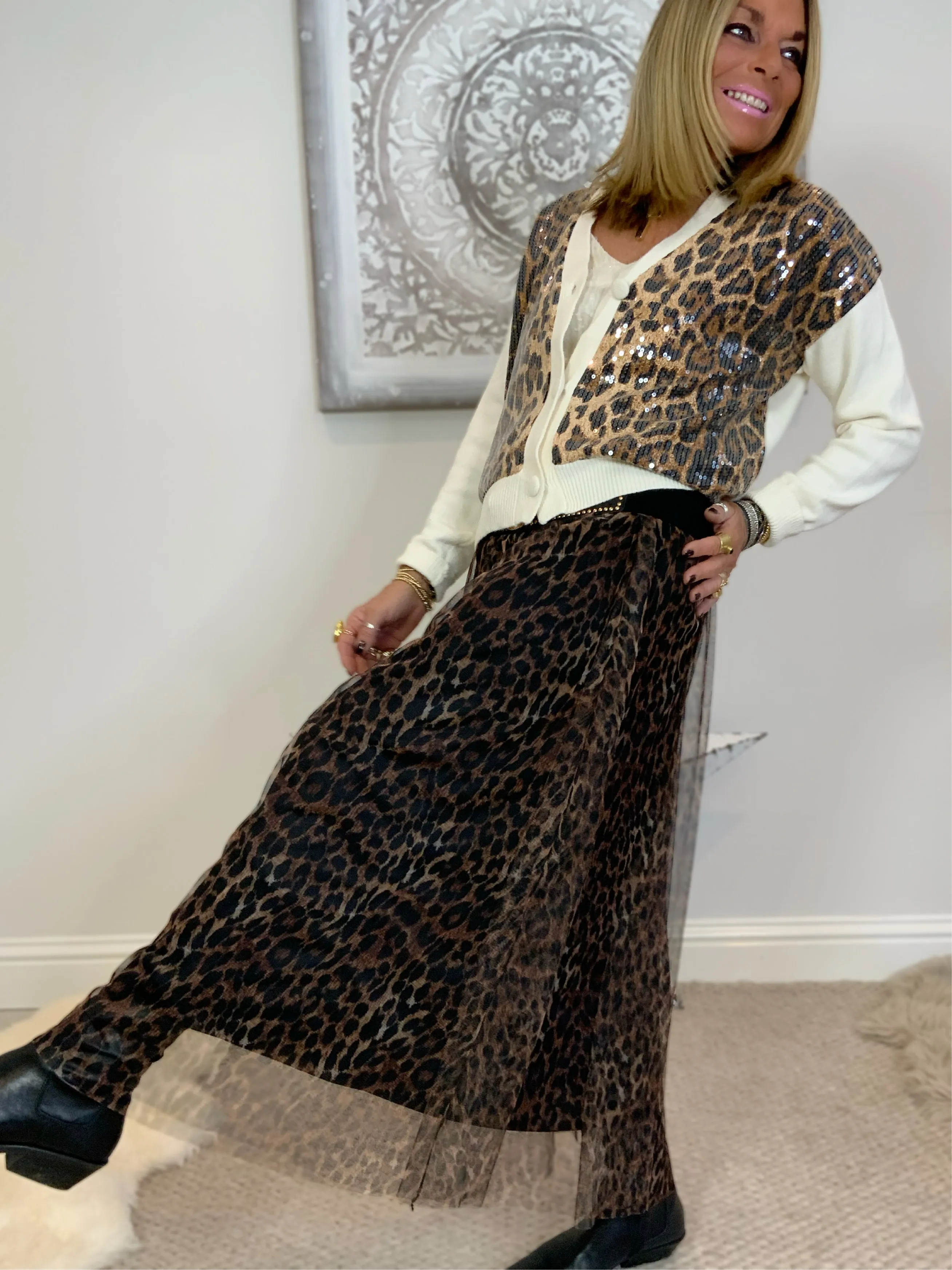 Telulah Tulle Maxi Skirt