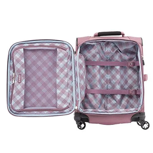 Travelpro Maxlite 5 | 3-Pc Set | Int'L Carry-On & 29" Exp. Spinners With Travel Pillow (Dusty Rose)