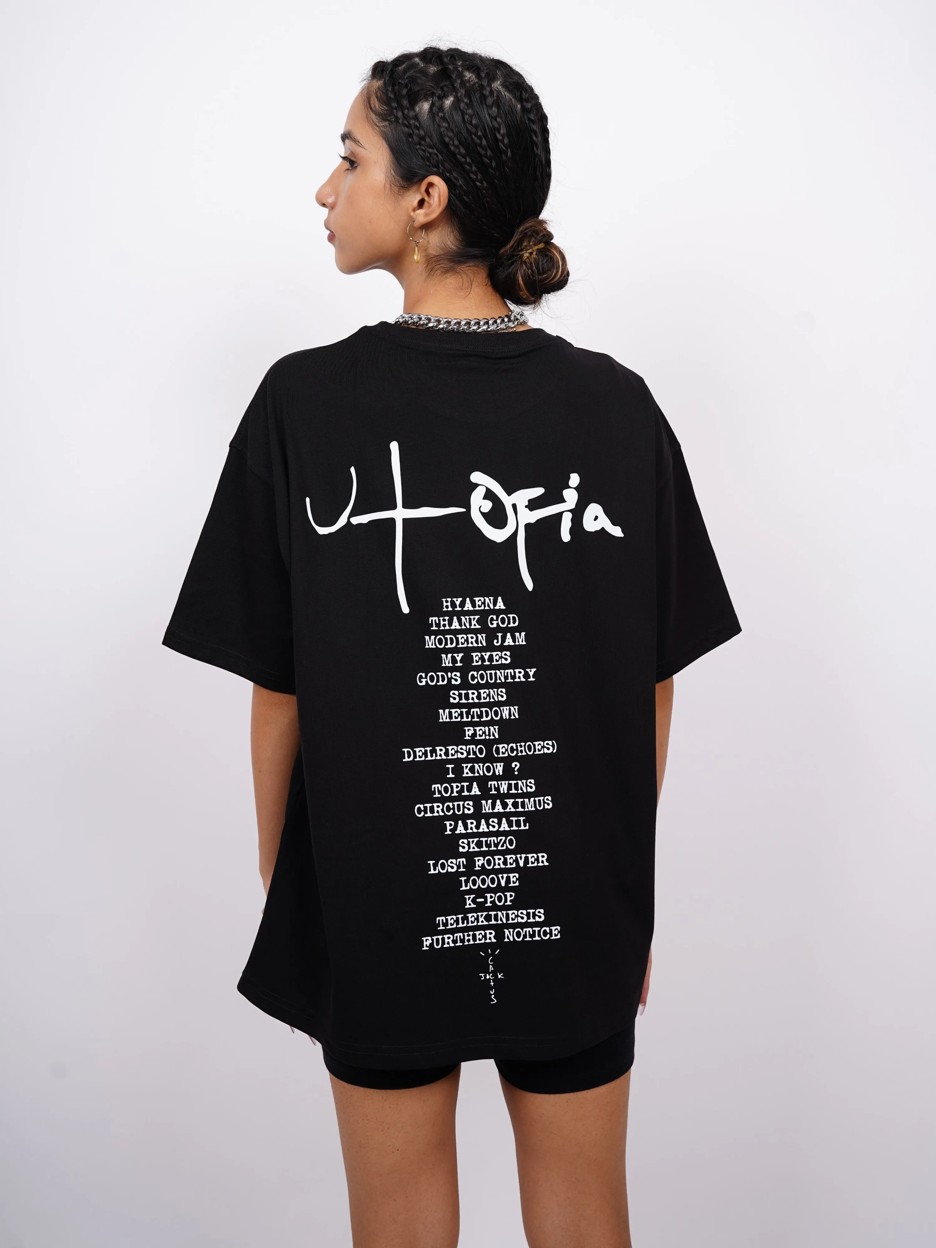 Travis Scott : The Utopia Album Drop Sleeved  Tee For Men and Women