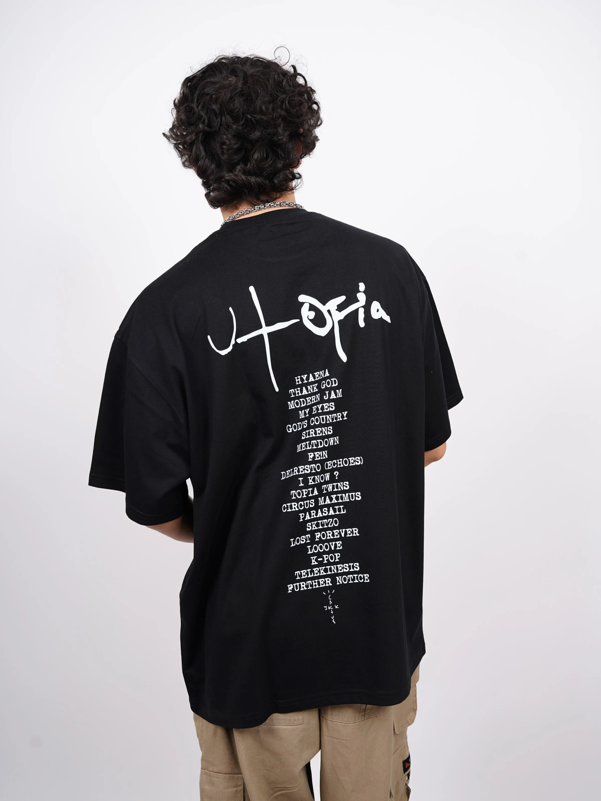 Travis Scott : The Utopia Album Drop Sleeved  Tee For Men and Women