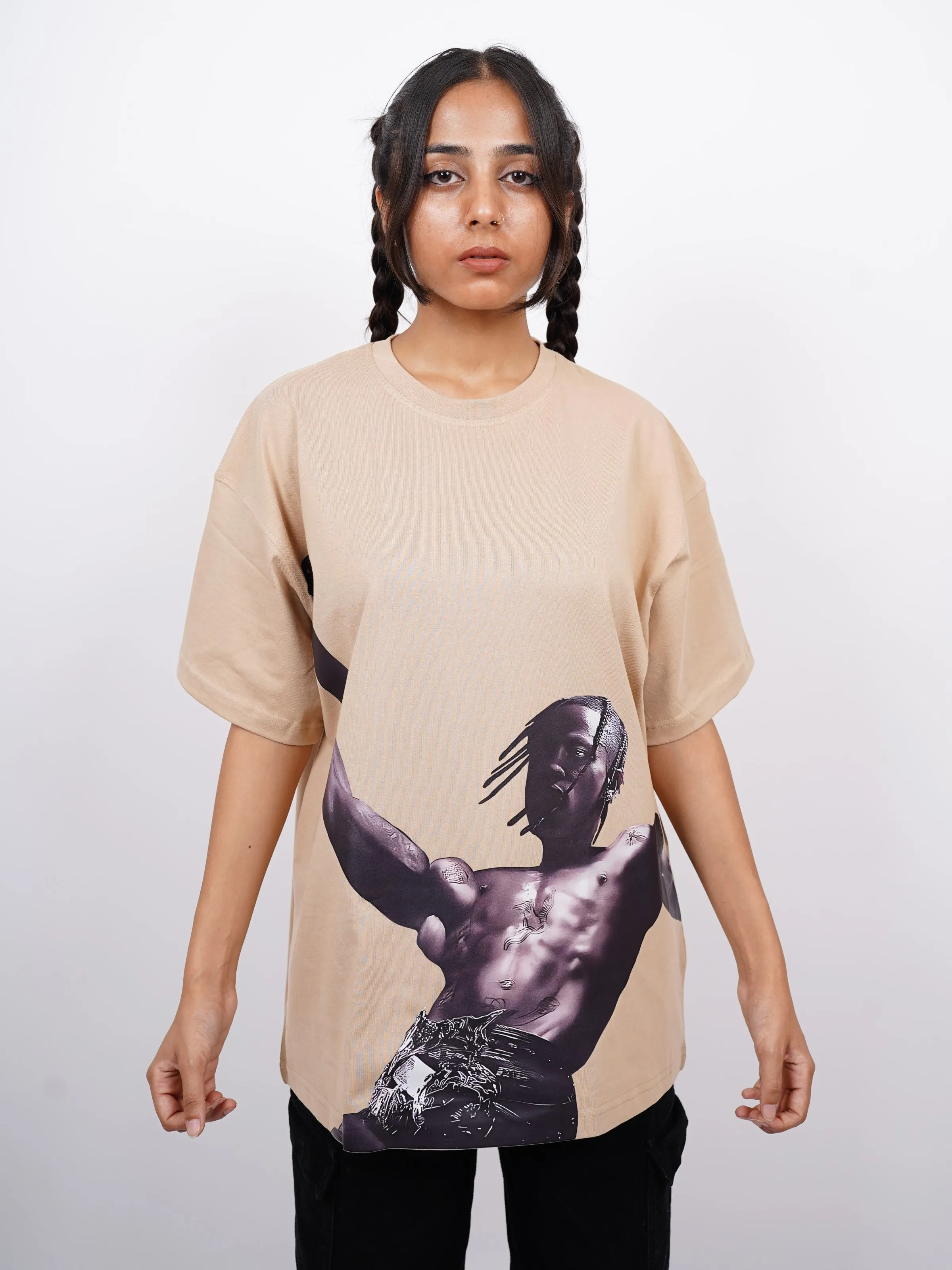 Travis Scott : The Utopia Album Drop Sleeved  Tee For Men and Women