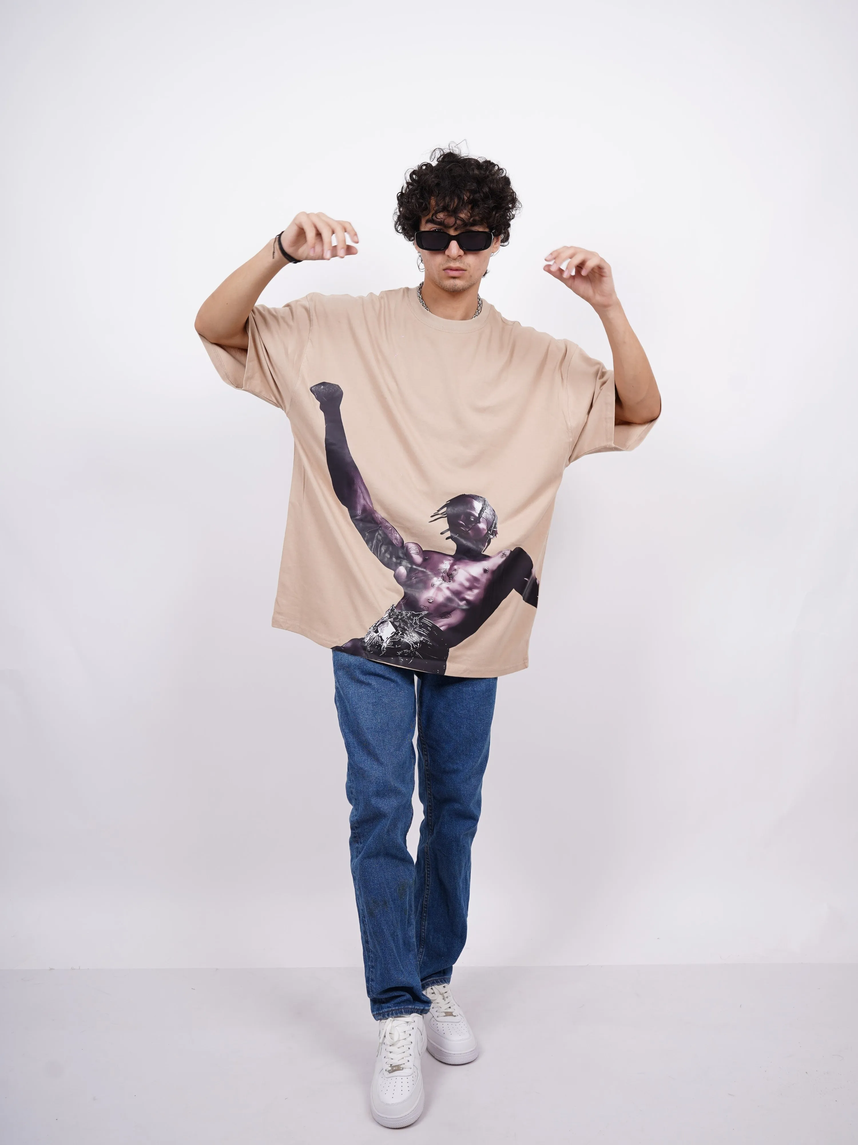 Travis Scott : The Utopia Album Drop Sleeved  Tee For Men and Women