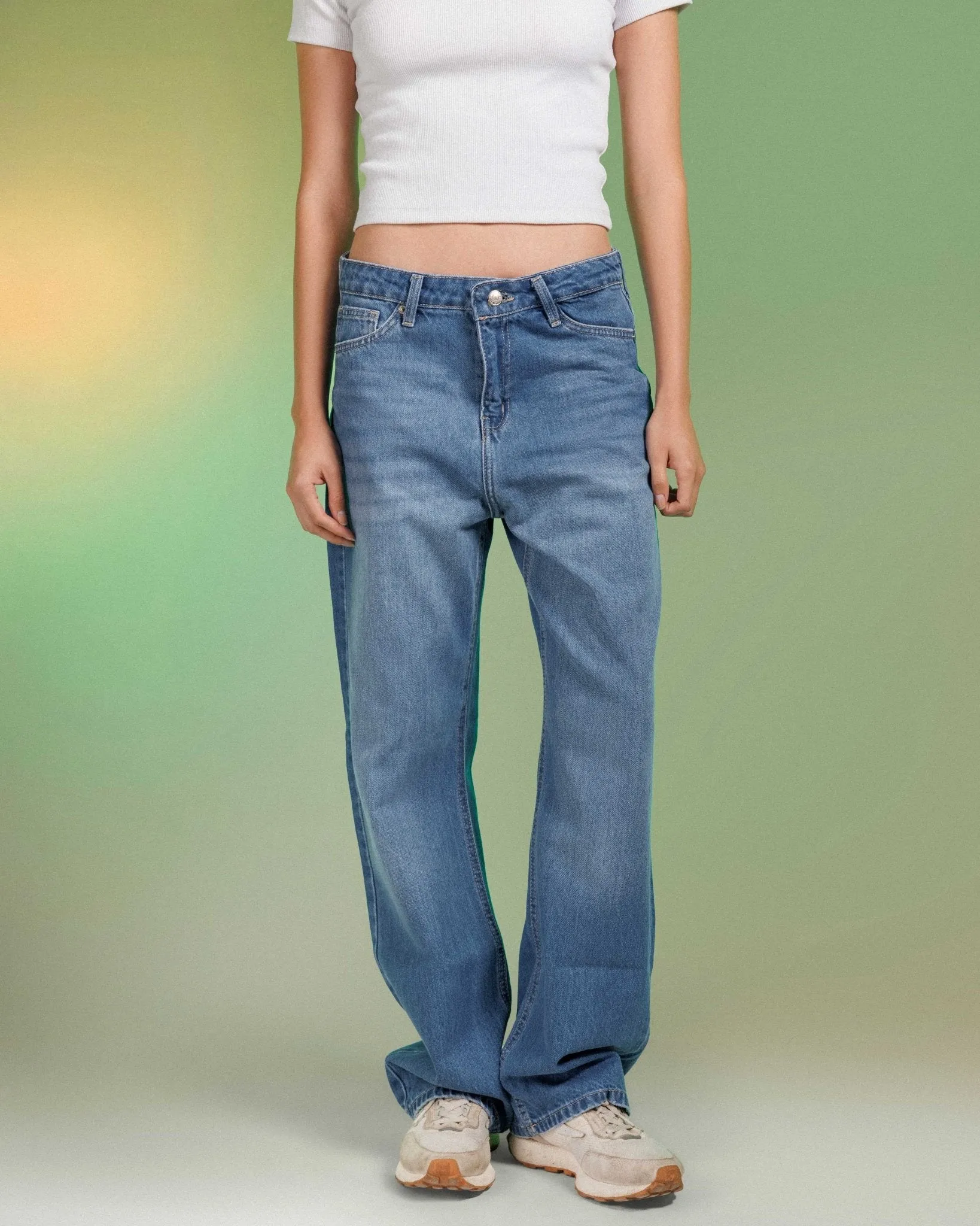 Unisex | Wide Leg - Real Blue Jeans