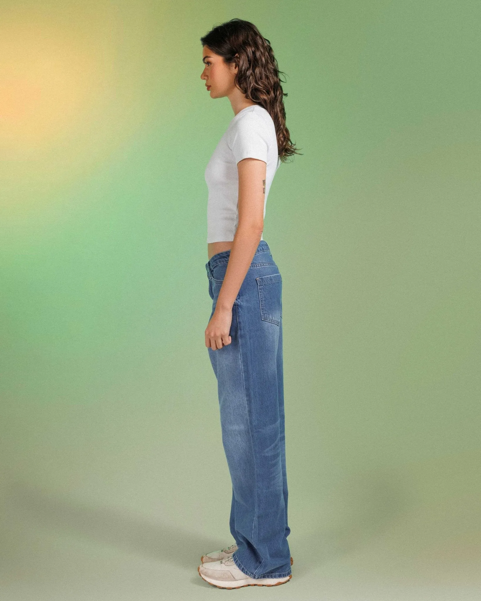 Unisex | Wide Leg - Real Blue Jeans