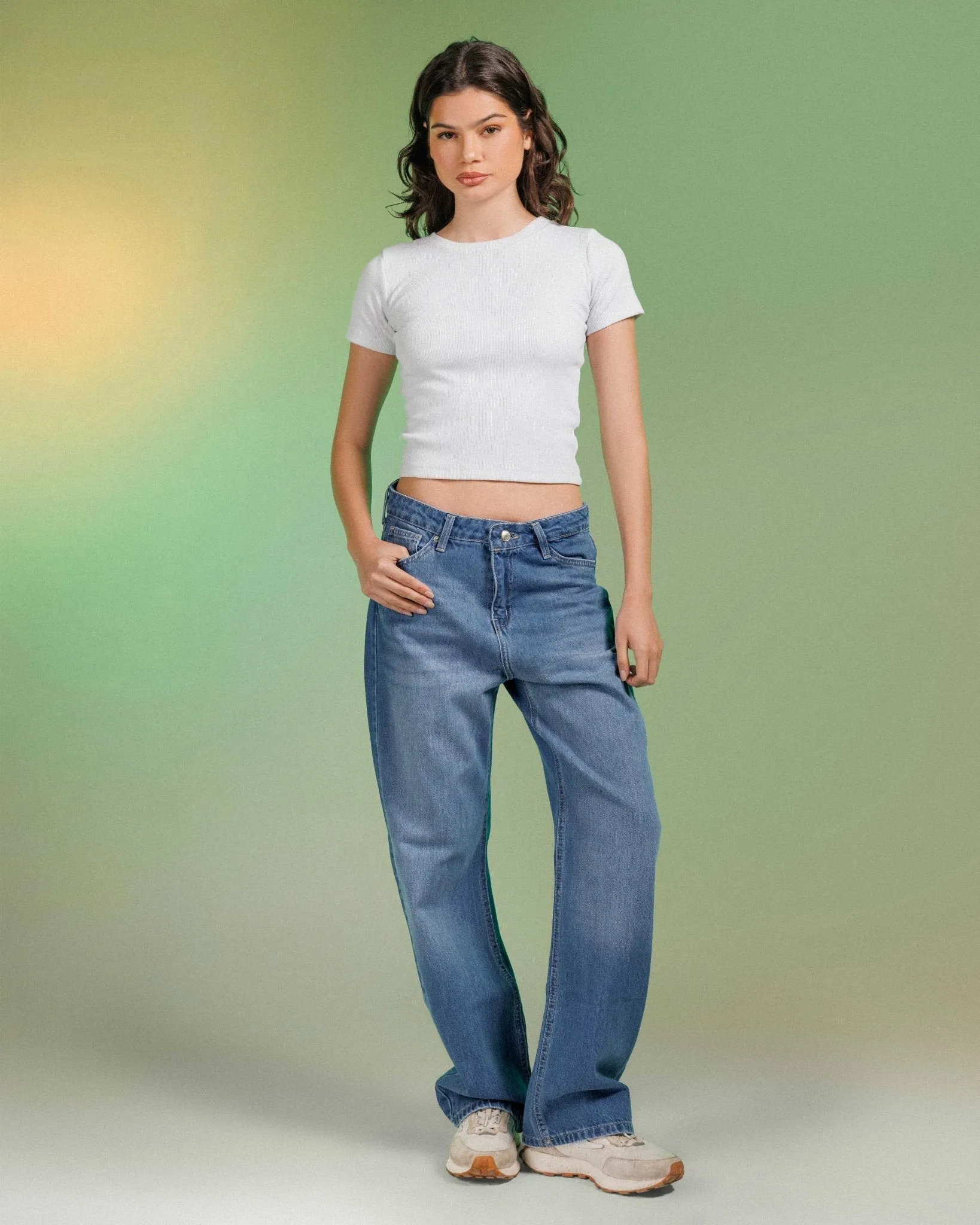 Unisex | Wide Leg - Real Blue Jeans