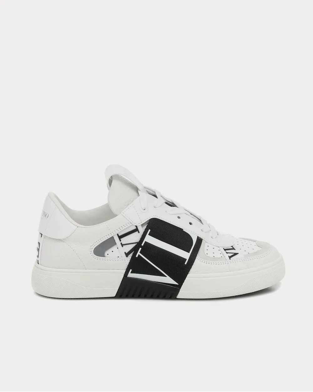 Valentino Garavani VL7N leather White Low Top Sneakers