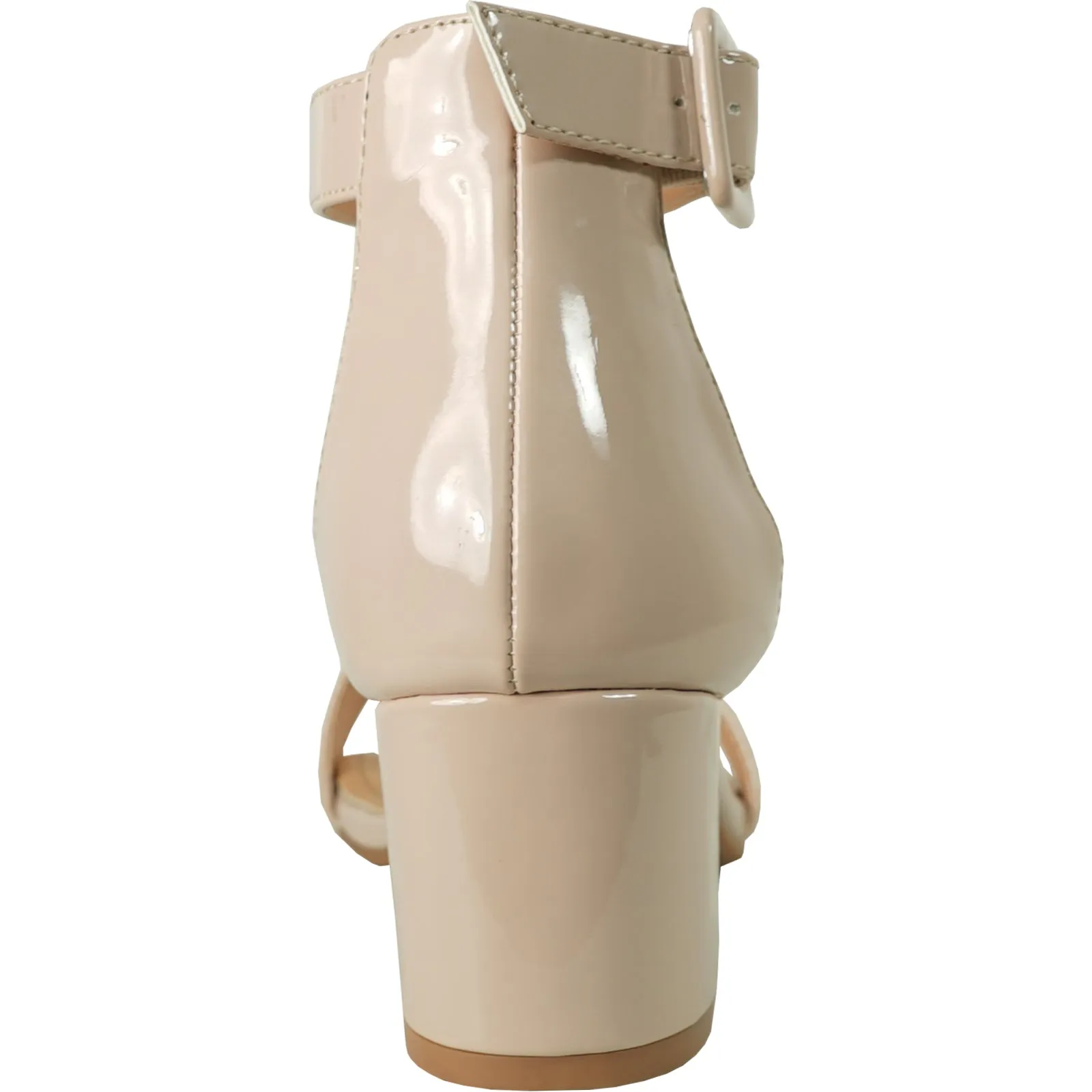 VANGELO Women Sandal DARCIE-23 Heel Party Prom & Wedding Sandal Nude Patent