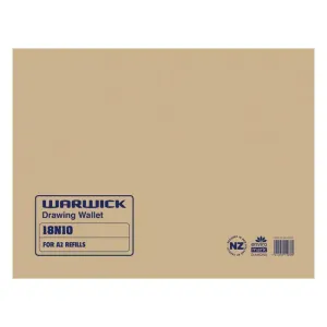 Warwick Drawing Wallet 18n10 A2