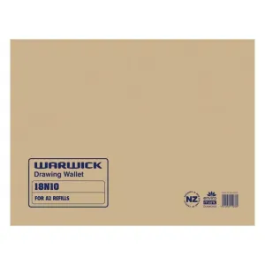 Warwick Drawing Wallet 18n10 A2
