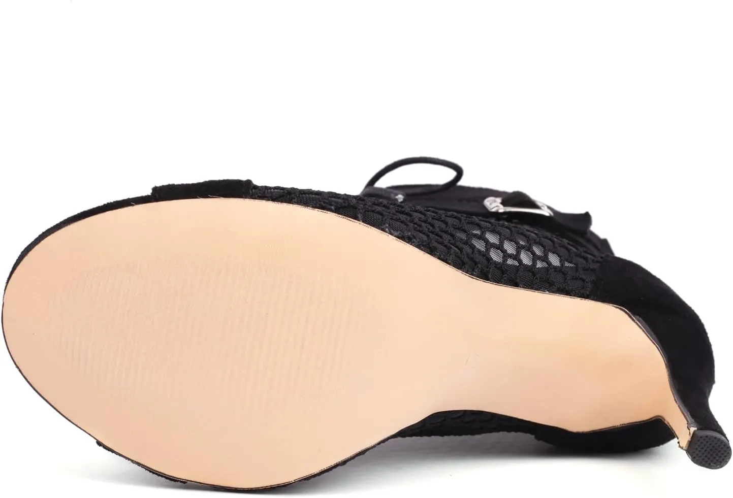 Women's Ballroom Latin Salsa Dance Shoes Open-Toe Dance Heels, DS150-1