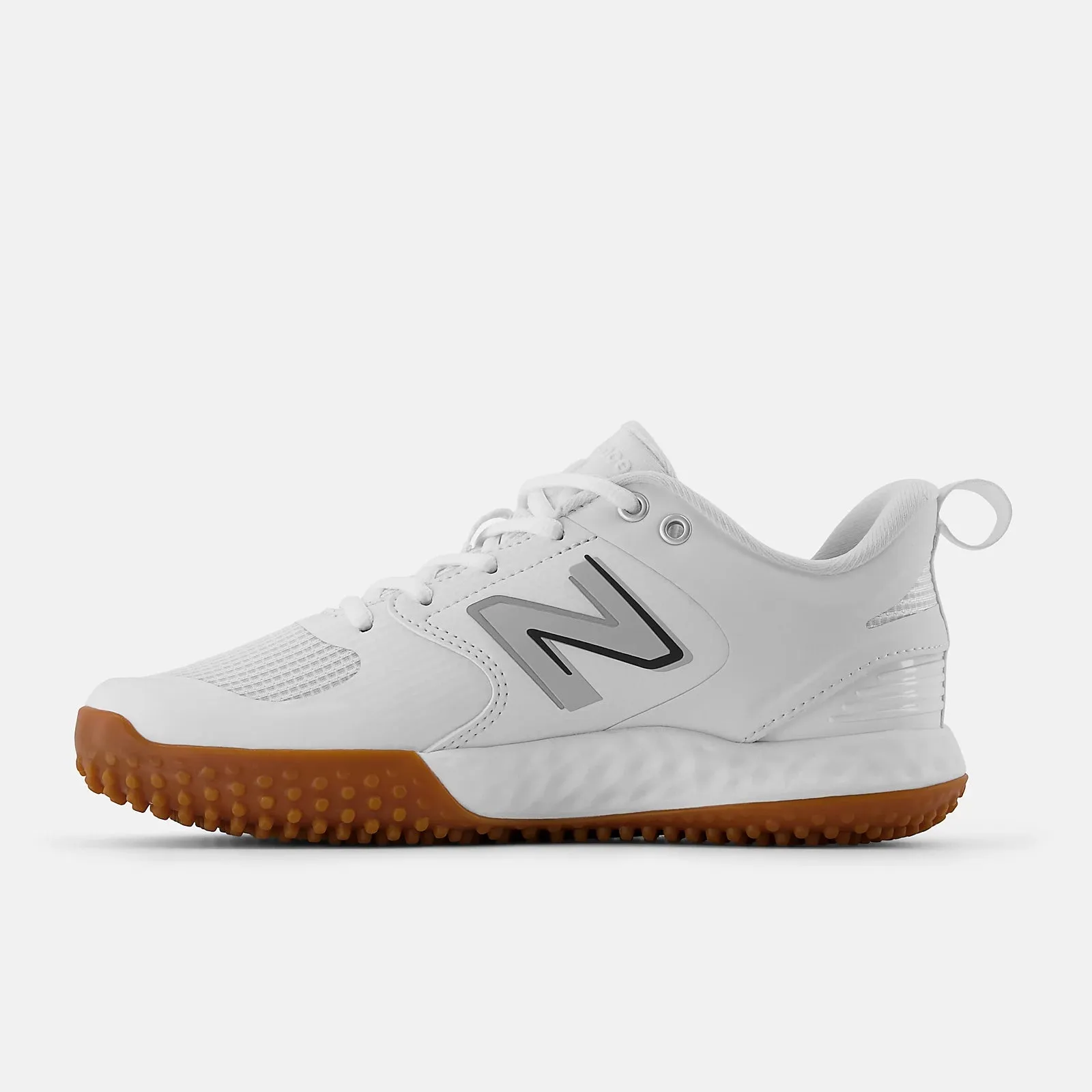 Womens New Balance Fresh Foam Velo V3 Turf Trainer White with Gum STVELOW