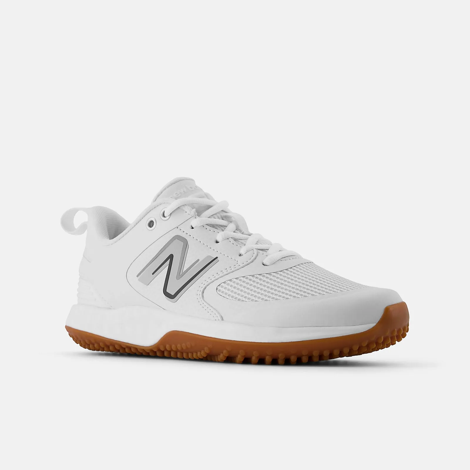 Womens New Balance Fresh Foam Velo V3 Turf Trainer White with Gum STVELOW