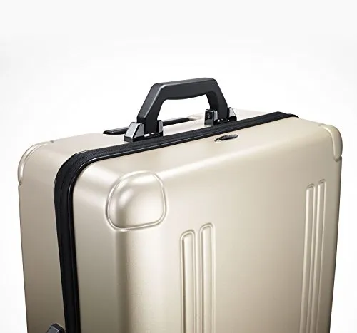 Zero Halliburton Zro-20 Int'l Carry-on 4-Wheel Spinner Travel Case, Gold