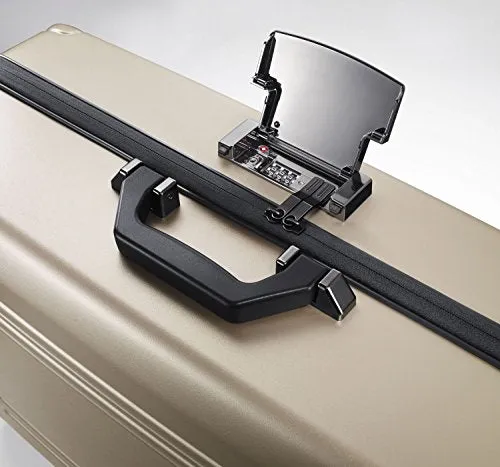 Zero Halliburton Zro-20 Int'l Carry-on 4-Wheel Spinner Travel Case, Gold